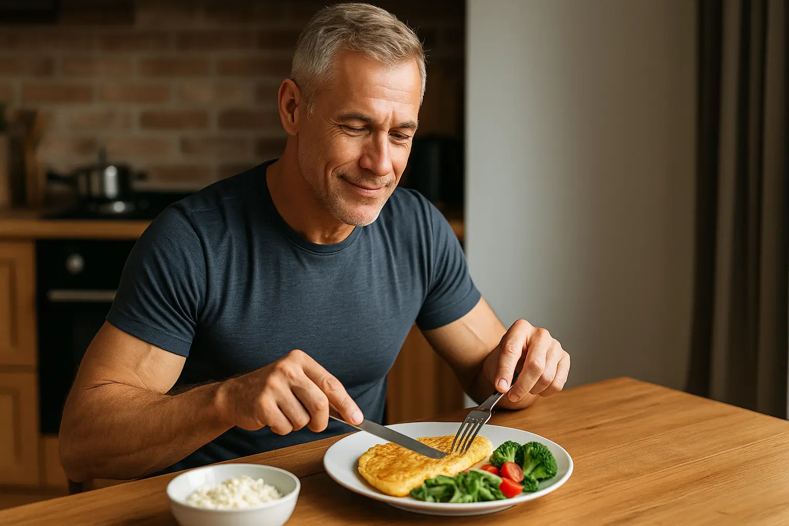 Proteinreiche Ernährung für Männer ab 50